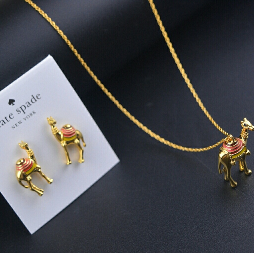 Kate spade camel earrings spice things up - Picture 2 of 2
